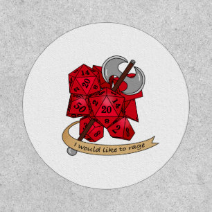 Barbarian Dice Design Patch