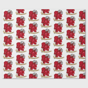 Barbarian Dice Design Wrapping Paper