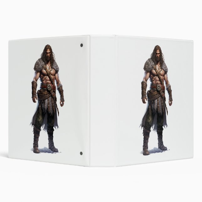 Barbarian Fighter 3 Ring Binder (Background)