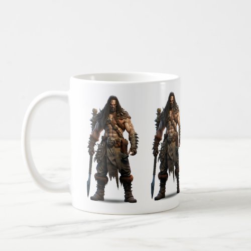 Barbarian Fighter Coffee Mug