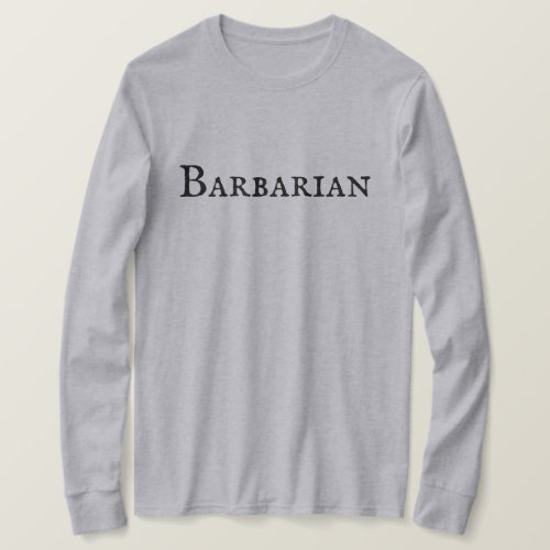 Barbarian Mens T_Shirt
