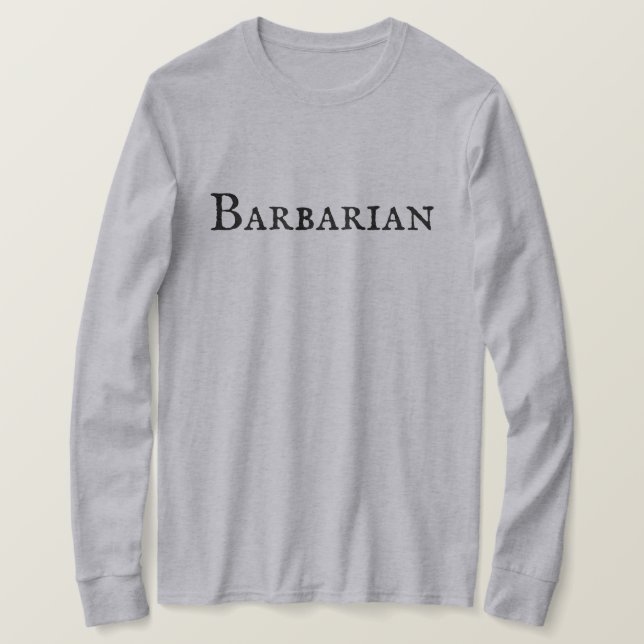 "Barbarian" Men's T-Shirt (Design Front)