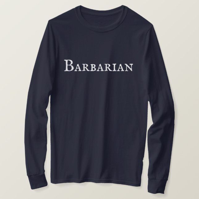 "Barbarian" Men's T-Shirt (Design Front)