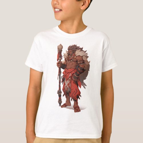 Barbarian Monk T_Shirt