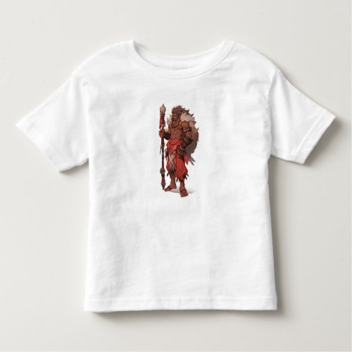 Barbarian Monk Toddler T_shirt