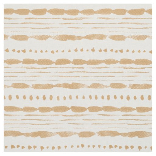 BARBARIAN Rad Boho Stripes Golden Fabric