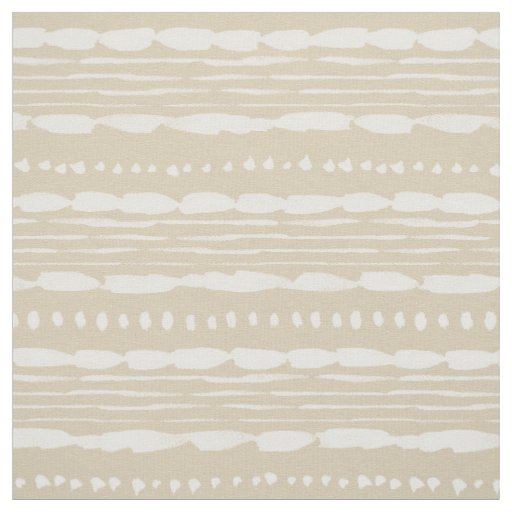 BARBARIAN Rad Boho Stripes Natural Fabric