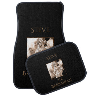 Barbarian Warrior Personalized Car Floor Mat