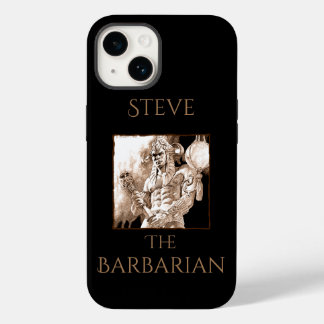 Barbarian Warrior Personalized Case-Mate iPhone 14 Case