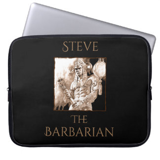 Barbarian Warrior Personalized Laptop Sleeve