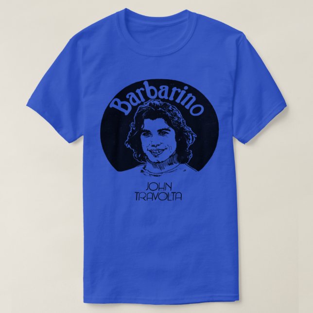 Barbarino John Travolta T-Shirt (Design Front)