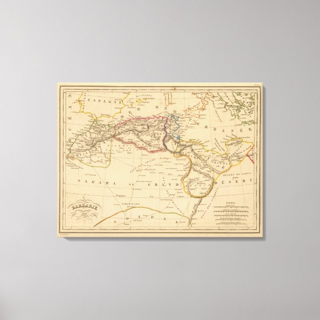 barbarity canvas print (Front)