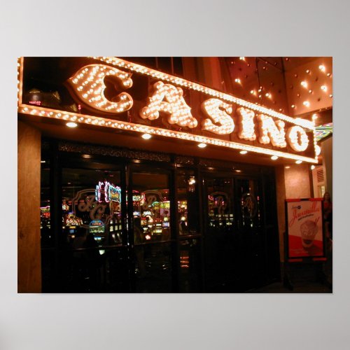 Barbary Coast Las Vegas Casino Entrance Poster