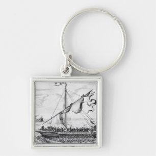 Barbary Galleys Keychain