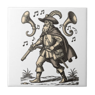 Barbatos Echoes of the Hunt Ceramic Tile