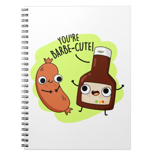 Barbe_cute Funny Barbecue Pun  Notebook