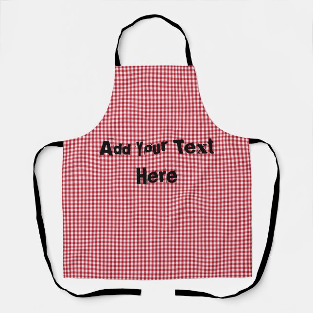 Barbecue Apron - Personalized - HAMbyWG (Front)