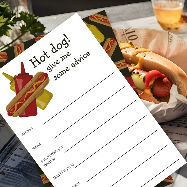 Barbecue baby shower advice game  (Creator Uploaded)