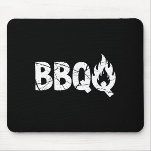 Barbecue Bbq Joke Gift For Grill Timer Smoker Camn Mouse Pad