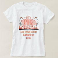 Barbecue BBQ Pig Funny Grill Contest Personalized