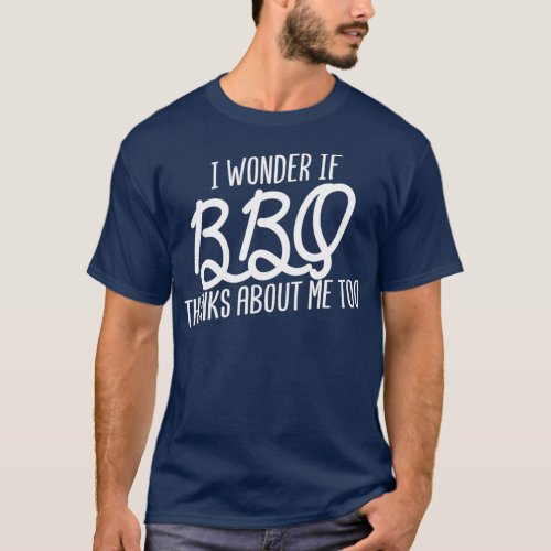 Barbecue BBQ Sauce Condiment Joke Foodie Humor T_Shirt