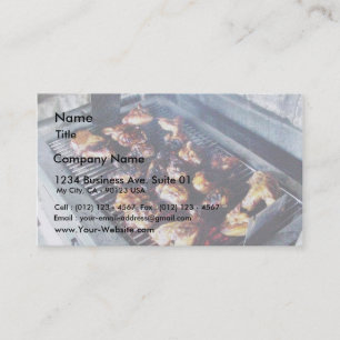 Barbecue Chicken Business Card