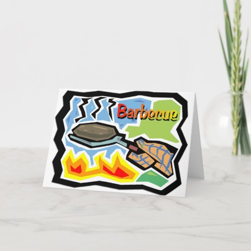 Barbecue Greeting Card