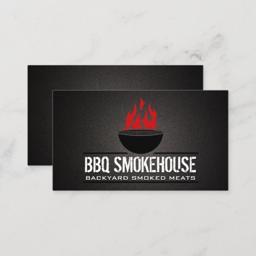 Barbecue Grill  Cooking  Business Card