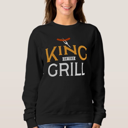 Barbecue Grilling Food Searing Grill Hobby Meat Ve Sweatshirt