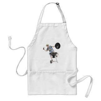 Barbecue Humor BBQ Gift Cookout Summer Grilling Adult Apron