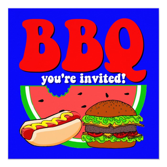 Barbecue Invitation