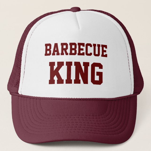 Barbecue King Funny Hat (Front)