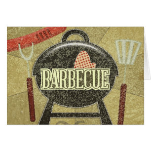 Barbecue Menu Cards