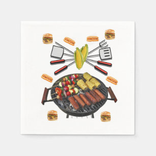 Barbecue Paper Napkins