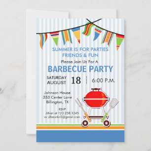 Barbecue Party Invitation