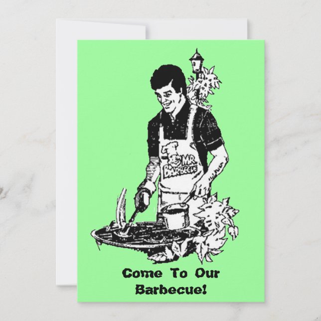 Barbecue Party Invitation (Front)