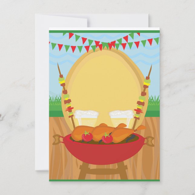 Barbecue Party Invitation (Front)