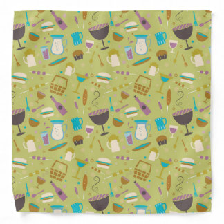 Barbecue Pattern Bandana