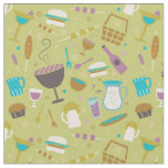 Barbecue Pattern Fabric