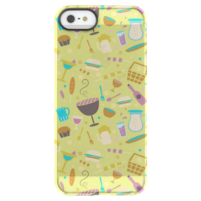 Barbecue Pattern Uncommon iPhone Case (Back)
