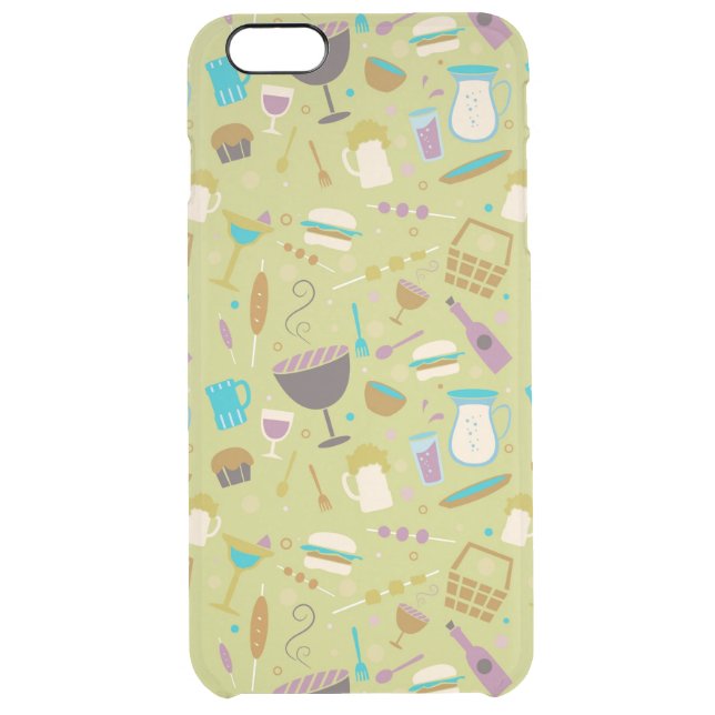 Barbecue Pattern Uncommon iPhone Case (Back)
