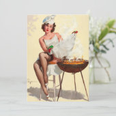 Barbecue Pin-Up Girl (Standing Front)