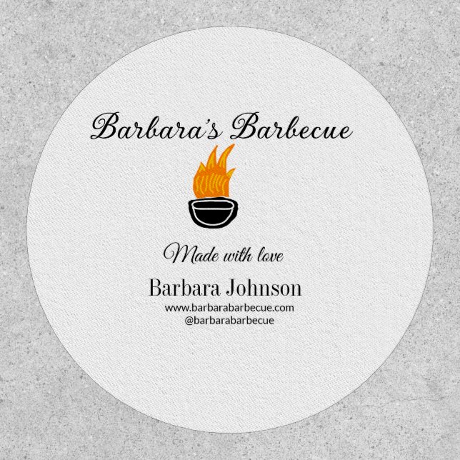 Barbecue restaurant kitchen social media website n patch (Front)