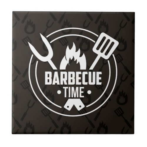 Barbecue Time Ceramic Tile