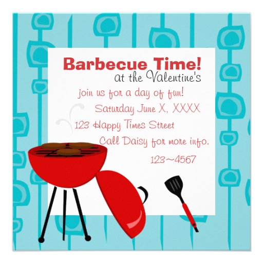 Unique Barbecue Invitations 8