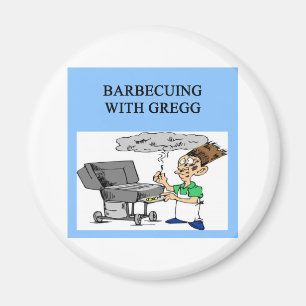 barbecuing with gregg magnet