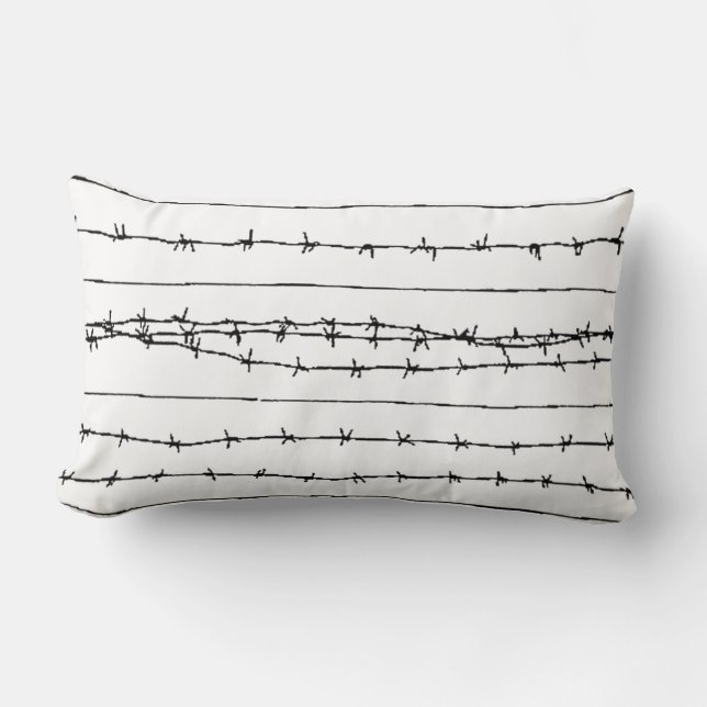 Barbed wire pillow (Front)