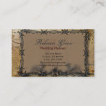 Barbed Wire Rural Western Country Farm Business Card at Zazzle