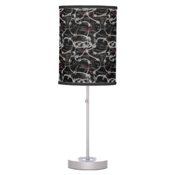 Barbed Wire Table Lamp by sagart1952 at Zazzle
