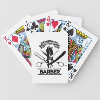 Barbeiro Bicycle Playing Cards